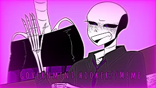Government hooker// animation meme // lust sans