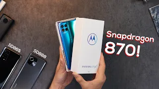 SNAPDRAGON 870?? Chipset apaan nih? Unboxing Motorola Edge S!