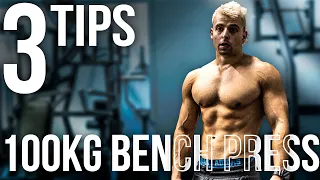 3 Things You MUST Do To Get A 100kg/225lb Bench Press!!
