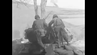 April 1945 Mopping up operations in Germany.