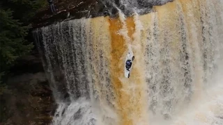 Kayaker Plunges 50ft Over Waterfall