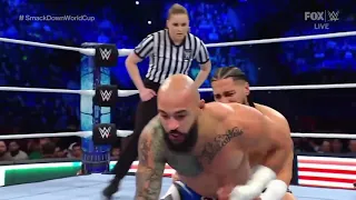 Ricochet vs. Mustafa Ali World Cup (1/2) - WWE SmackDown 11/18/2022