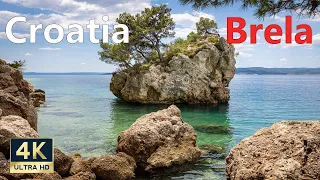 Brela Makarska Riviera Croatia 🇭🇷 4K September 2021