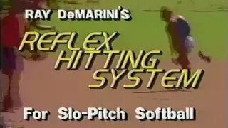 RAY DeMARINI Reflex Hitting System for Slo-Pitch Softball - 1988