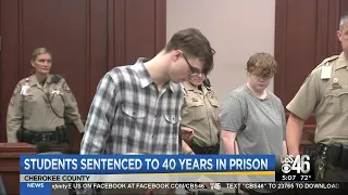 Teens sentenced for planning Columbine-style attack in Etowah