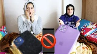 تحدي 24 ساعه من غير الموبايل..!📴 شوفو عملنا اي ؟ 😂