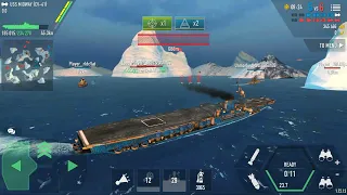 [Battle of warships] USS Midway Fast Kaboom battle !