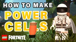 How to Make Power Cells | Where to get Biomass ► LEGO Fortnite