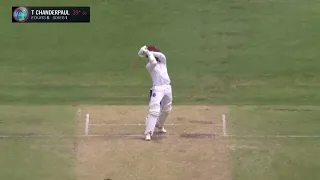 WI vs AUS: T. Chanderpaul five 4s and one 6 so far in Test debut! Day 2 Highlights | SportsMax TV