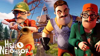 ШОУ ПРИВЕТ СОСЕД 2!ТАКСИДЕРМИСТ И ДЕТЕКТИВ ЛЁХА!ИГРА HELLO NEIGHBOR 2 FULL GAME ПРОХОЖДЕНИЕ!ПРИКОЛЫ!