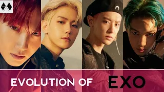 THE EVOLUTION OF EXO ( 2012 - 2019 )