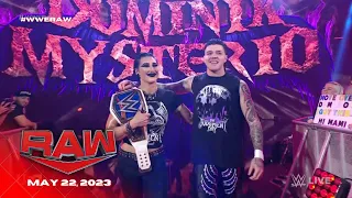 Dominik Mysterio entrance with Rhea Ripley: WWE Raw, May 22, 2023