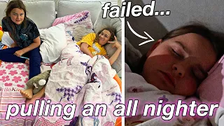 PULLING AN ALL NIGHTER IN THE SUMMER!! **FAIL** | CILLA AND MADDY