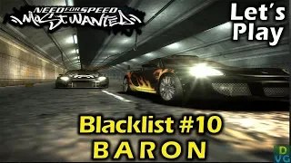 NFS Most Wanted | Let's Play - Blacklist #10 - Baron
