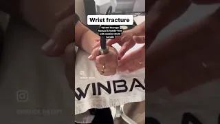 ⚡️Winback TECAR therapy for an accelerated wrist fracture rehabilitation 🤝