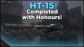 HT-15 with Honours - Super Conqueror 8.2K Damage - World of Tanks