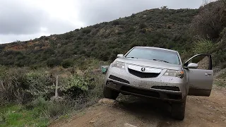 TRAIL DAY FAIL WITH THE LIFTED ACURA MDX!!!