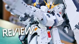 P-Bandai RG Nu Gundam HWS - UNBOXING and Review