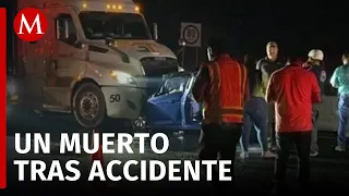 Accidente en carretera Veracruz-Xalapa deja un muerto y 4 heridos