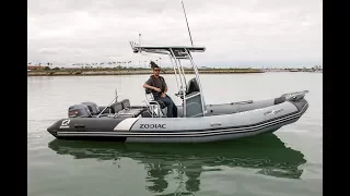 Zodiac Pro Open 650 w/ Twin 70 HP Yamaha 4-Stroke - One Wake