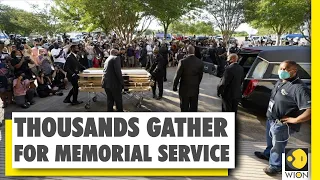 Thousands pay tribute to George Floyd in Houston | US Protests | BLM