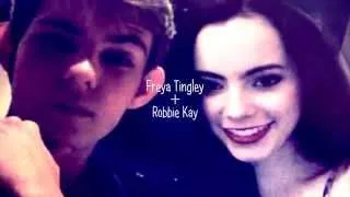 freya tingley + robbie kay ● hey baby