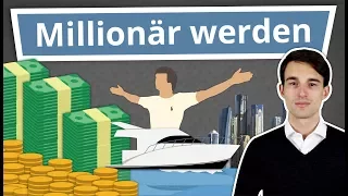 Wie wird man Millionär? Zahlen & Fakten!