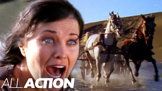 Xena's EPIC Chariot Chase | Xena: Warrior Princess | All Action