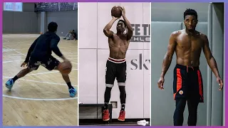 👿 Donovan Mitchell DRIBBLE & SHOOTING workout #shorts