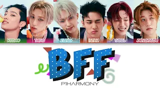 P1Harmony (피원하모니) - BFF (Best Friends Forever) Color Coded Lyrics (han/rom/eng)