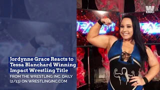 Jordynne Grace Reacts to Tessa Blanchard Winning Impact Wrestling Title