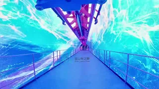 Indoor LSM Inverted Coaster | Reversed City multiple angle 4K 60FPS POV Wushang Dream Park