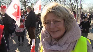 Verdi-Großdemo in Bremen