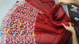 Perfect Saree Plates Complete Process and Saree Belt Stitching | Very Easy & perfect method