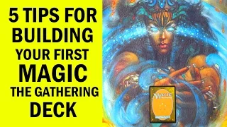 How to Build Your First Magic: The Gathering (MTG) Deck For Beginners / Newbies - Deck Building