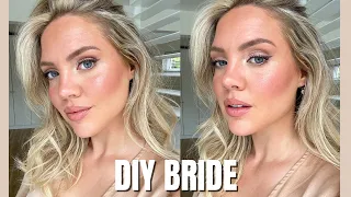 Dewy, Bronzed Bridal Makeup | DIY Bride | Elanna Pecherle 2021