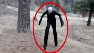 5 Slenderman Caught On Camera - Slenderman In Real Life