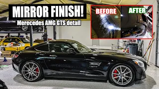 Detailing my Mercedes-Benz AMG GTS - HARDEST paint correction yet...