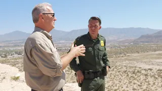 Sen. Kevin Cramer at the Southern Border