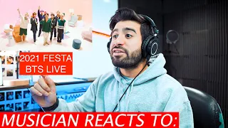 Musician Reacts To BTS - Festa 2021 (Live) - WOW