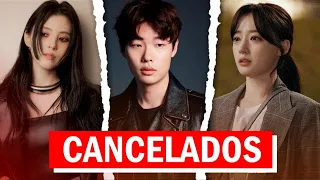 ❌ Actores de K-DRAMAS que fueron CANCELADOS en 2024 😭