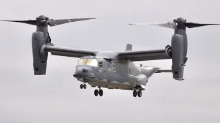 Bell-Boeing CV-22B Osprey United States Air Force USAF flying Display RAF Fairford RIAT 2015 AirShow