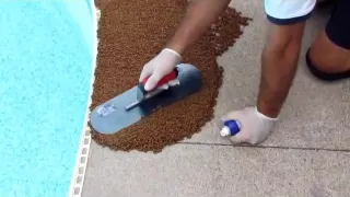 Rubber Pool Deck Surfacing - Do It Yourself