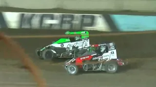 HIGHLIGHTS: USAC Western States Midgets | The Dirt Track at Kern County Raceway Park | Apr. 29, 2023