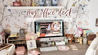 CLEAN & ORGANIZE MY DESK WITH ME | Charmaine Dulak