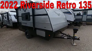 2022 Riverside Retro 135 - Retro-Cool Ultra- Lite Travel Trailer - Off-Road Package.