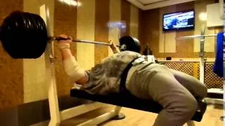 Андрей Гальцов жим лежа 200 кг на 8 раз / Andrey Galtsov Benchpressing 200kg x 8