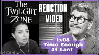 FIRST TIME Watching The Twilight Zone 1x08 "Time Enough At Last"-The Sci-Fi Dog Lady #reactionvideo