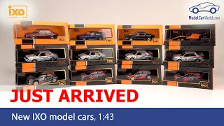 IXO Just arrived - Cars 1:43