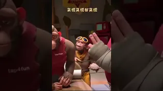 Chinese monkeys singing "叹" sped up